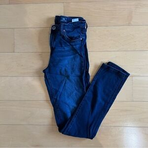 Adriano Goldschmied Womens Denim Dark Wash Jeans Mid-rise Legging 28